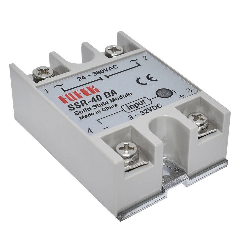 SSR 40 DA твердотельное реле релейный модуль постоянного тока в переменный для