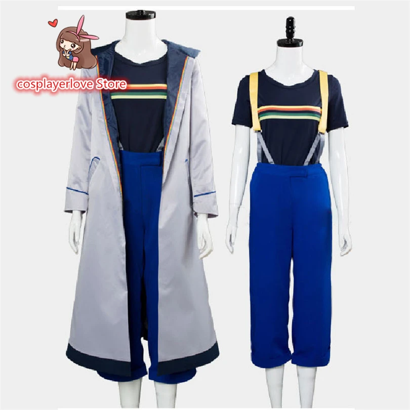 Костюм Доктора Кто 3 сезон костюм Джоди уиттакера на заказ Хэллоуин Рождество |