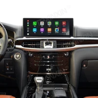 6128g for lexus lx570 2015 2021 android car radio stereo tape recorder multimedia player gps navi 12 3 ips screen carplay