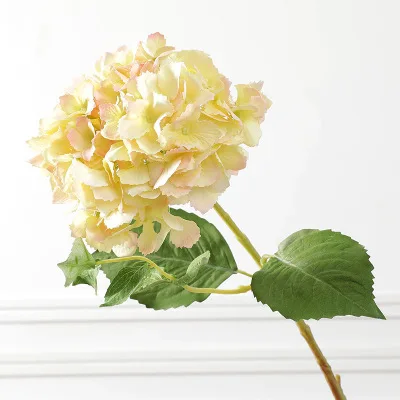 

artificial flowers hydrangea branch home wedding decor autum silk plastic flower high quality fake flower party room decoration