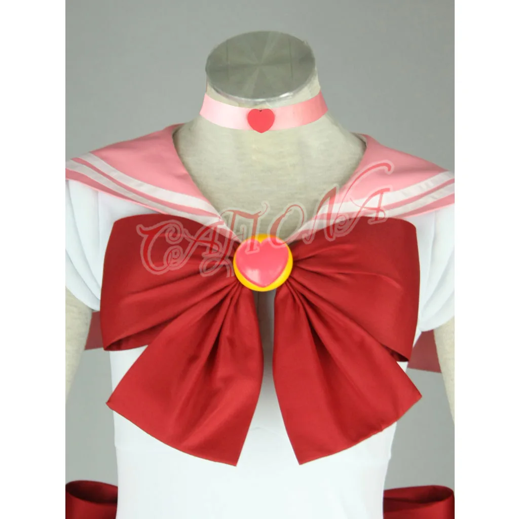 Аниме милое маленькое женское платье Tsukino Usagi Serenity Chibiusa косплей костюм