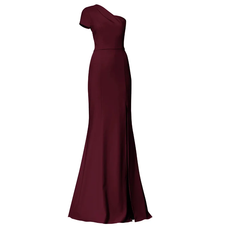 

Women's short evening dress plus size A line O neck chiffon formal prom dress sexy bridesmaid dress cocktail wedding party dress