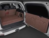 custom full set car trunk mats rear door mat for lexus gx 460 7 seats 2022 boot carpets cargo liner cover for gx460 2021 2010
