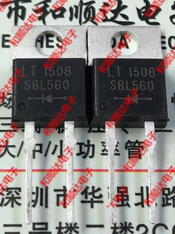 

10 шт./лот SBL560 New Spot TO-220-2 600V 5A