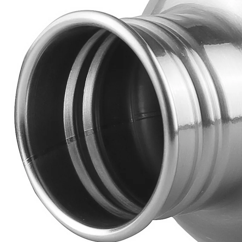Urijk Fashion 350/500/750ml Large Capacity Stainless Steel Single Layer Sports Kettle Outdoor Bicycle Water Bottles