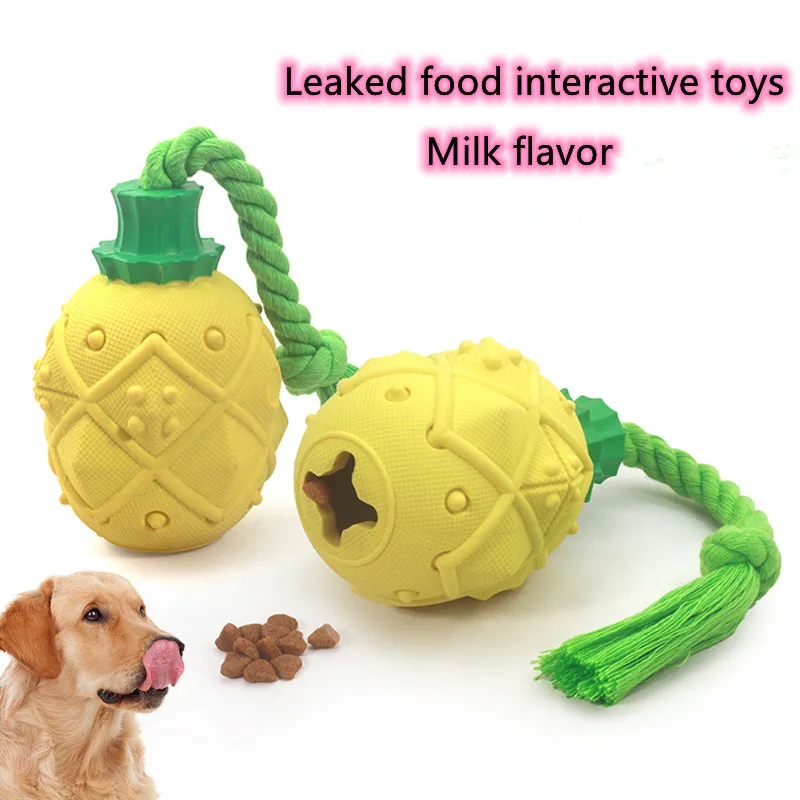

Dental Chew Toys for Dogs Healthy Fresh Puppy Teeth Cleaning Brush Pineapple Large Breed Dog Molar Toothbrush Stick Pet Supplies
