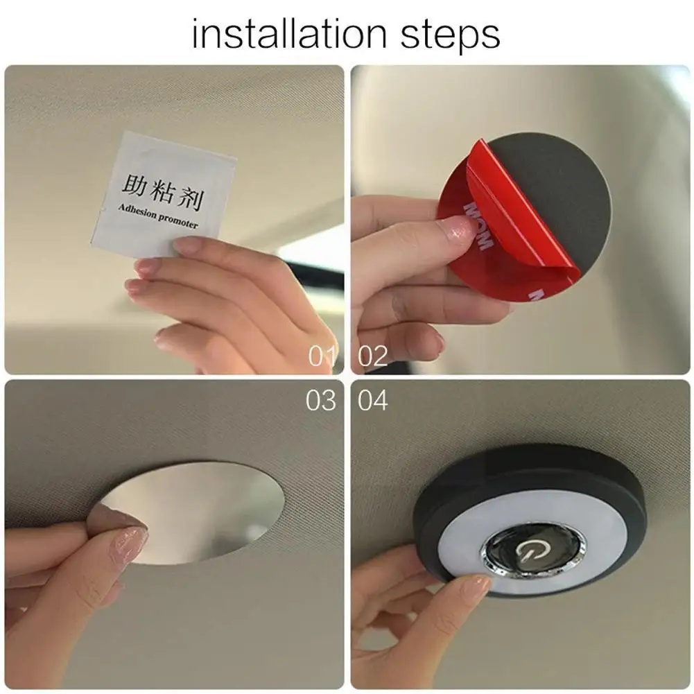 

Car Reading Light Led Portable And Convenient Car Interior Interior Lighting Ceiling Rear Trunk Lamp Roof Light Car P9r8