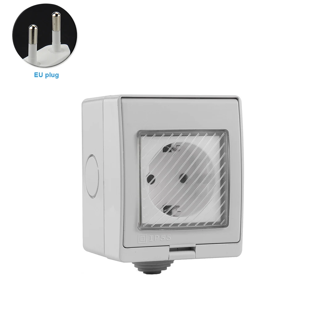 Беспроводная WiFi умная розетка наружная Водонепроницаемая приложение