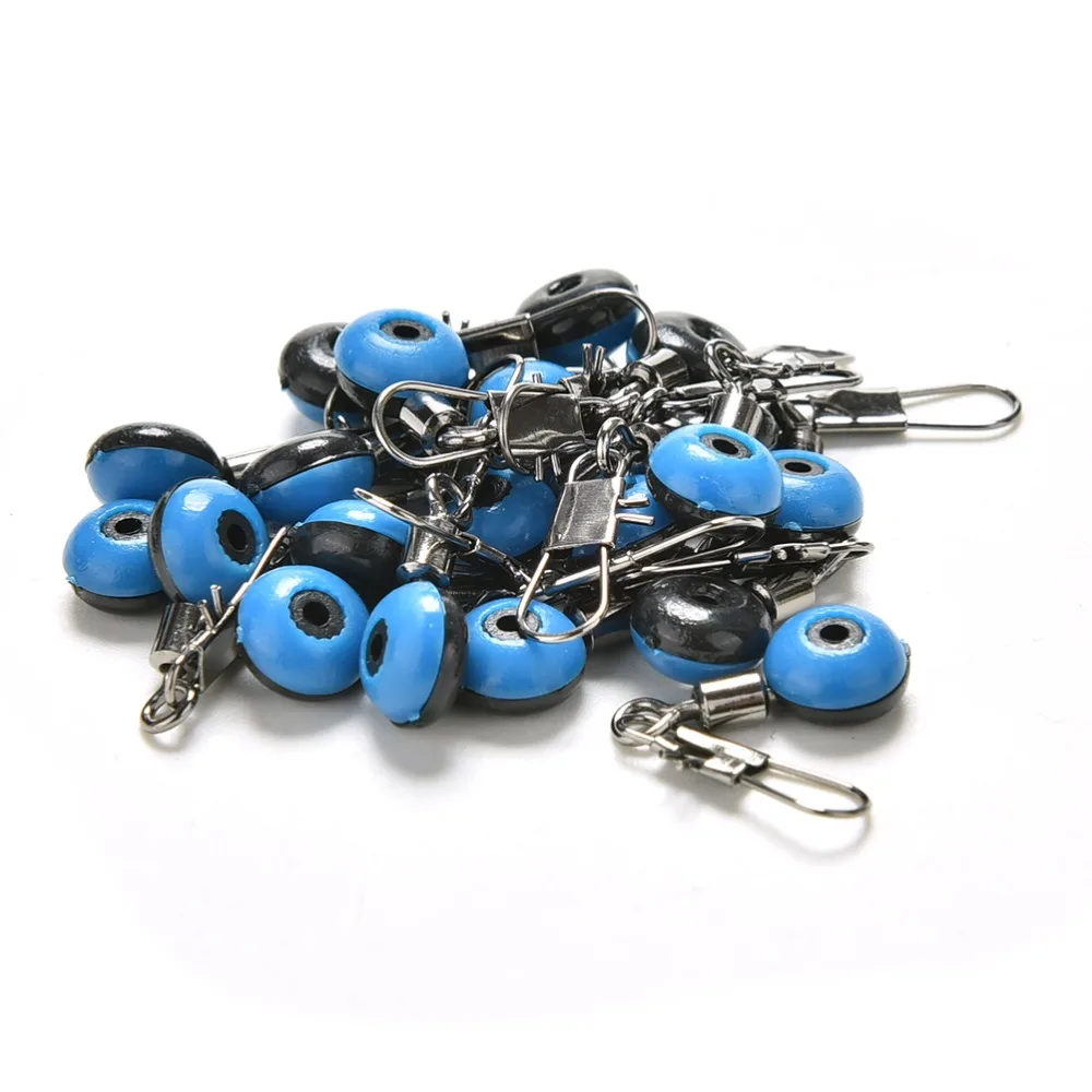 20 шт. Размеры S/M/L Space фасоль Рыбалка Разъем Поплавковый соединитель прокатный