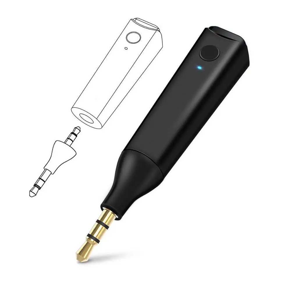 

Bluetooth 5.0 Handsfree Wireless Music Adapter Stereo A2DP Audio Receiver For Marshall Major II 2 Monitor Wired Headphones