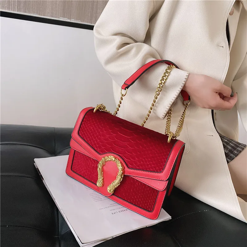 

Women handbags new style flap bag chain crossbody single shoulder double compartments beautiful fashion shoulder bag