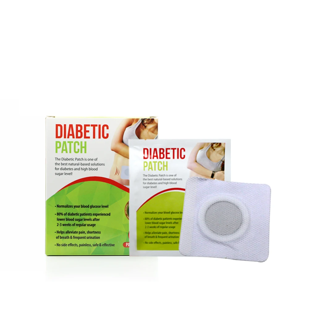 

10box=20bags(120pcs) Diabetic Patch Natural Herbal Cure Lower Blood Glucose Treatment Sugar Balance Medical Diabetes Plaster