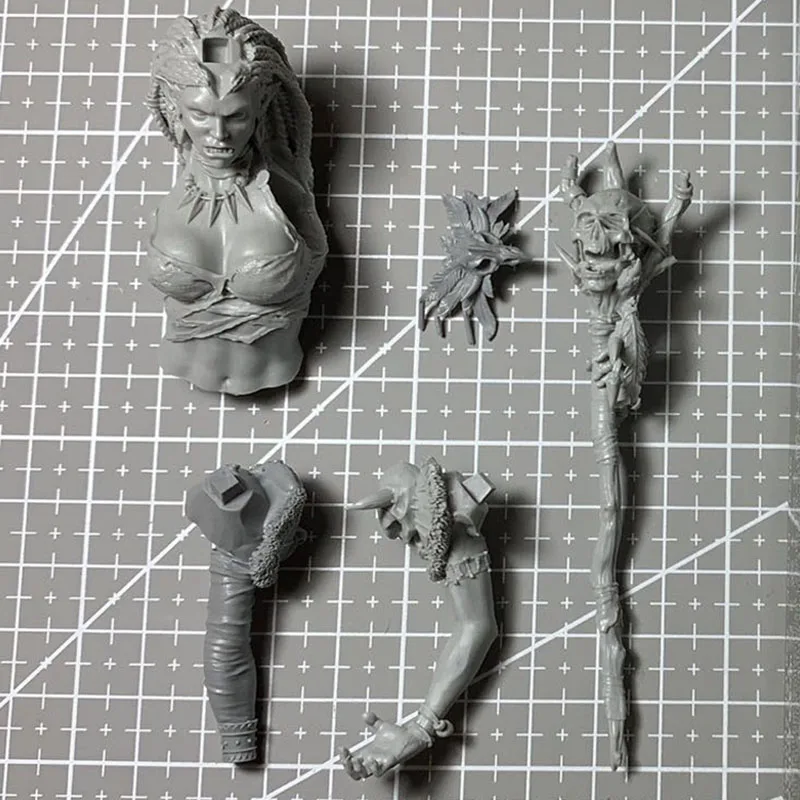 

1/12 Witch Skull Figure Resin Bust Model X292