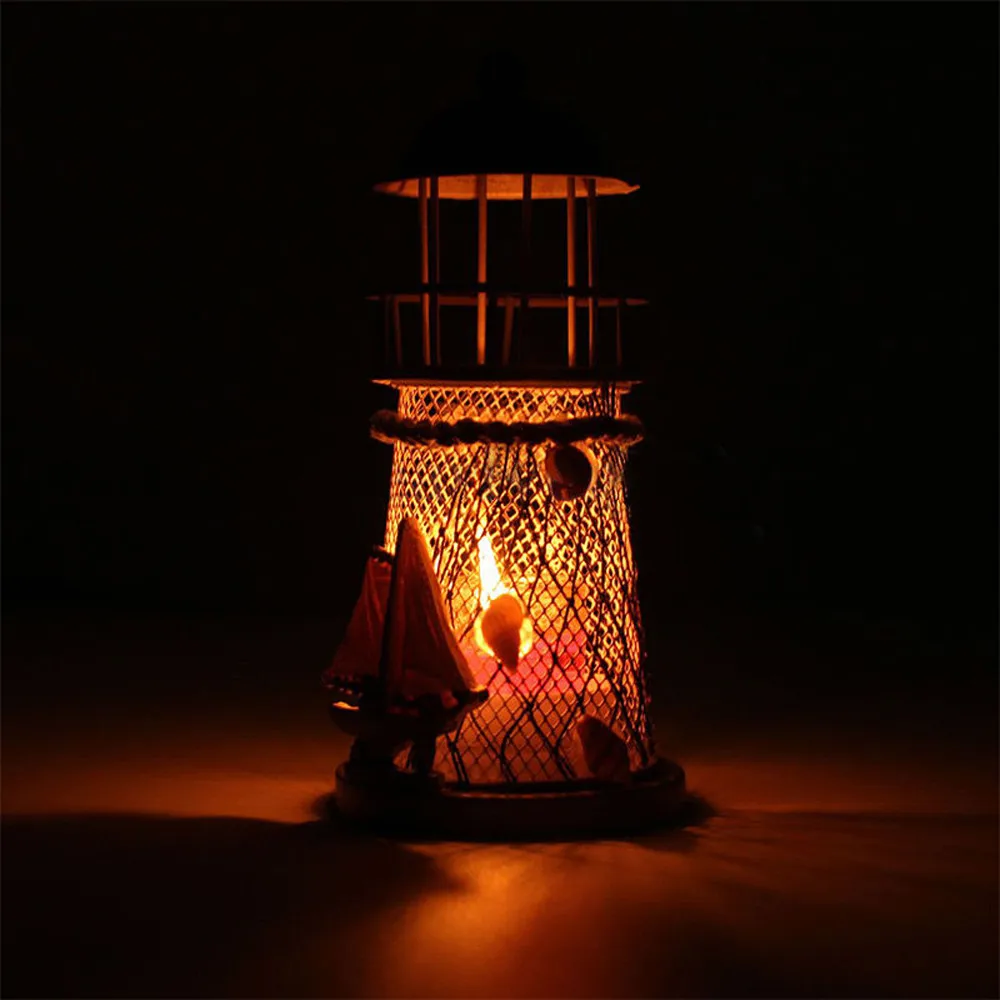 Подсвечник фонарь в винтажном средиземноморском стиле| |