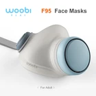Маска для лица Xiaomi Woobi Play F95, респиратор с фильтром PM2.5, защита от пыли, защита для рта, наборы для взрослых