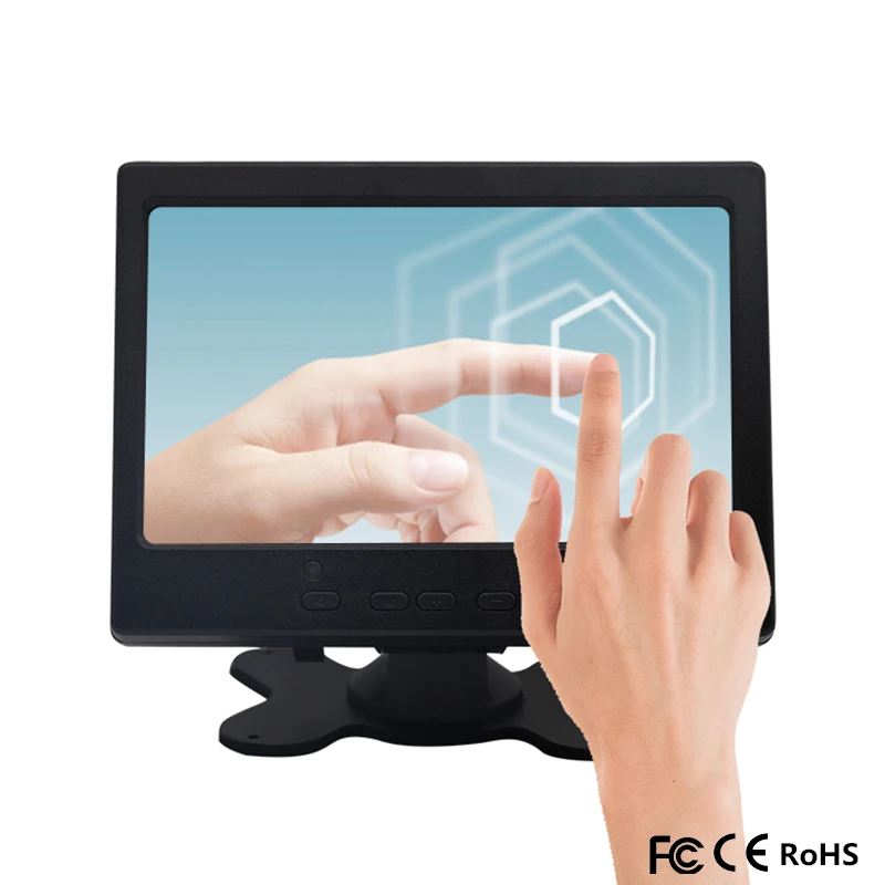 Мини " монитор VGA HDMI lcd сенсорный экран интерфейс дисплей емкостный модуль для CCTV автомобиля PC Raspberry Pi