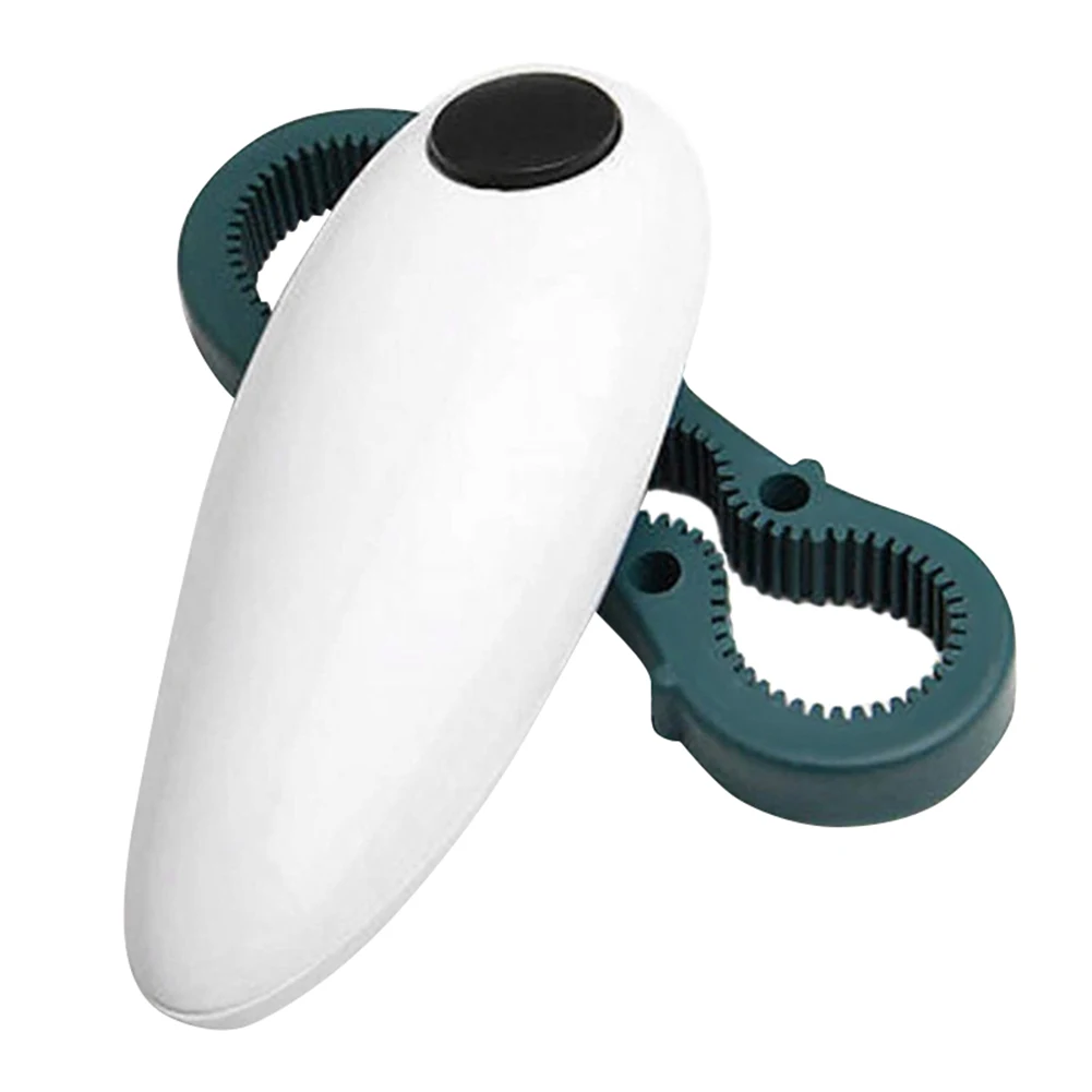 Мини Удобный одно касание автоматический электрический консервный нож для