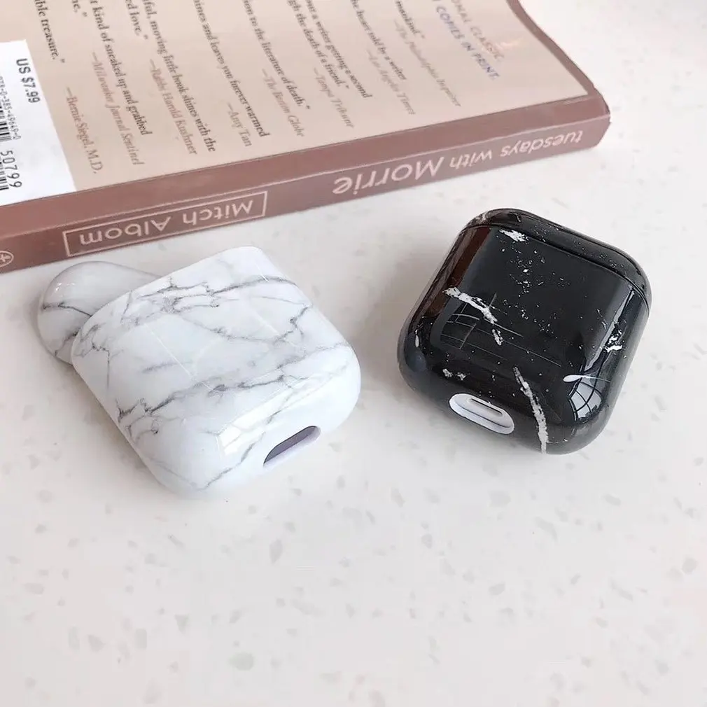 

Simple marble AirPods Pro Three Generation Wireless Headphone Case iPhone Wire Headset Case