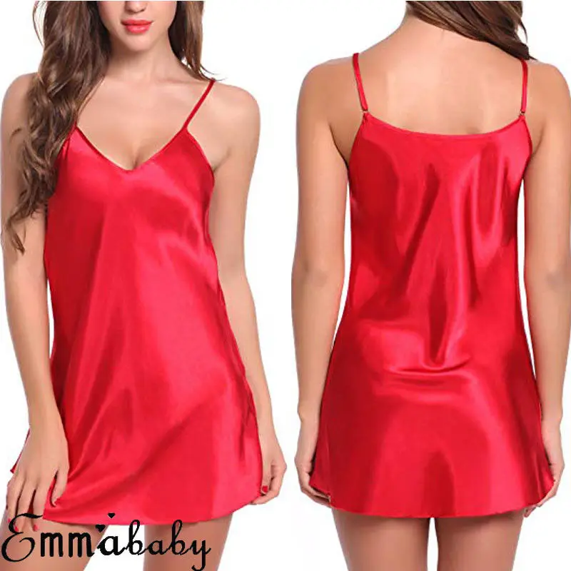 Женское сексуальное нижнее белье Шелковый кружевной халат ночная сорочка