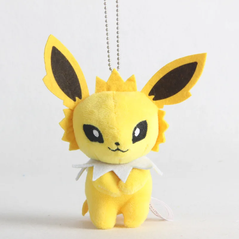10 см Takara Tomy Pokemon Pikachu Eevee плюшевые игрушки Jigglypuff Charmander Gengar Bulbasaur плюшевые игрушки для детей - Цвет: huangseleiyibu