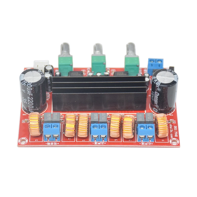 DC12V-24V 2*50W + 100W XH-M139 2 1 канальный цифровой усилитель сабвуфера плата чип TPA3116D2 |