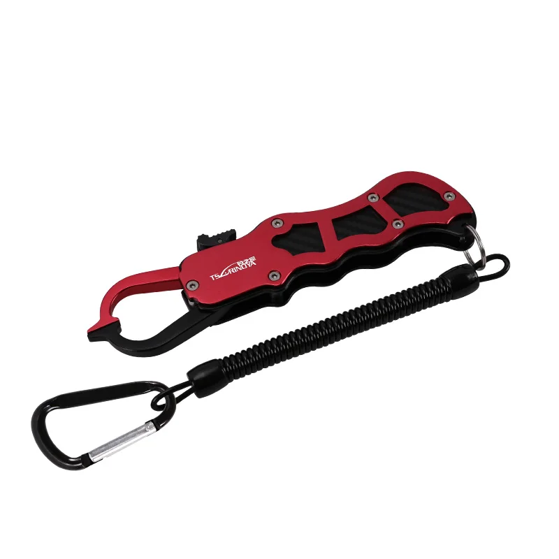 

TSURINOYA Fishing Gripper Ultralight Aluminum Fish Lip Grip 117g 165mm Non-slip Fish Controller Fishing Tackle Tools