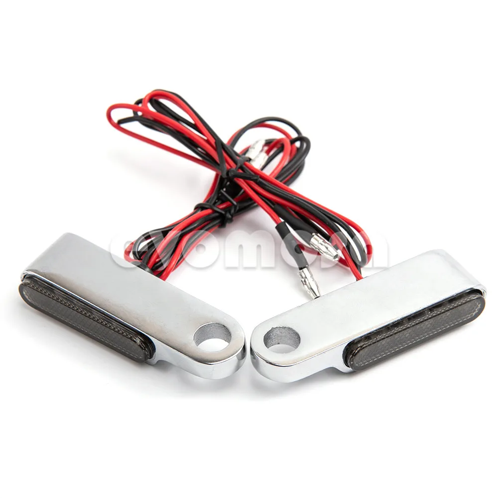 Универсальный светодиодный мини-сигнал поворота для мотоцикла 2 шт. |