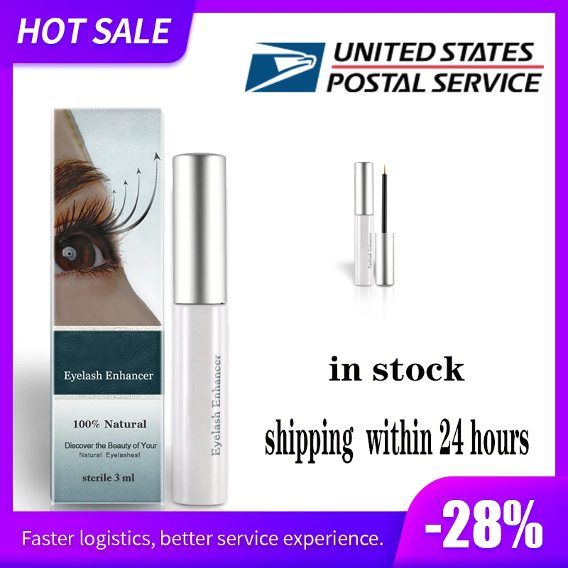 Усилитель роста ресниц FEG натуральные медицинские средства удлинение рост на 7