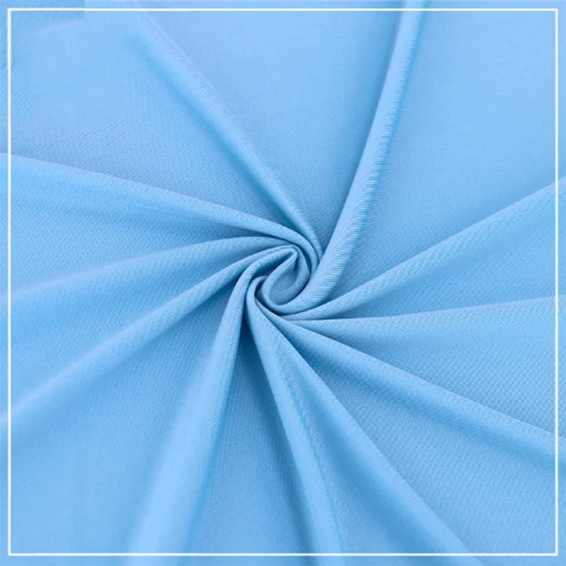 Трикотажная ткань из полиэстера и спандекса трикотажная молочного шелка