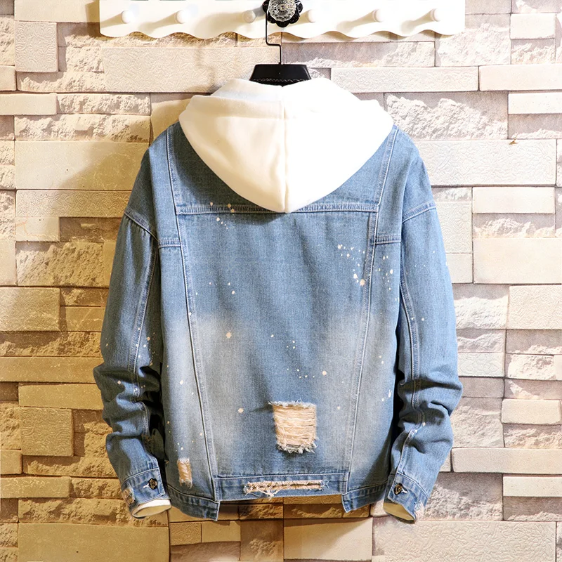 Новая мужская одежда 2020 мужские пальто модные джинсы повседневная свободная