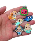 Лидер продаж, шармы для обуви, шармы для крокодиловых браслетов, украшения для обуви, пряжки, подарок для детей, Croc JIBZ