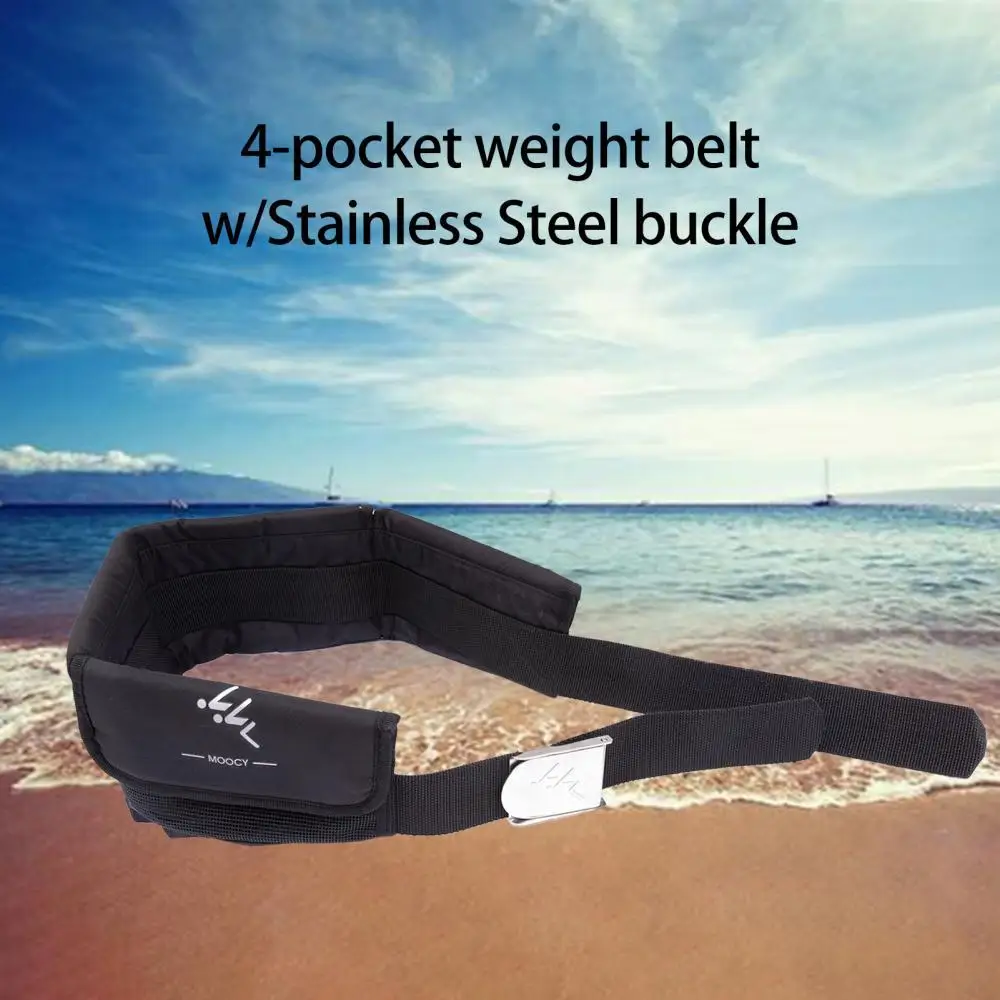 

Portable Black Adjustable Diving Heavy Duty Weight Belt Diving Weight Belt for Snorkeling Water Sports