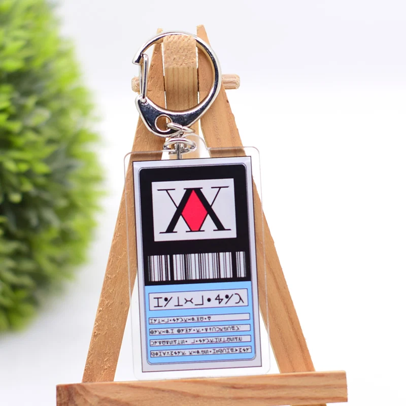 Hunter x Keychain Series -2 Double Sided Acrylic Cartoon Key Chain Pendant Anime Accessories Keyring Hot Sale | Украшения и