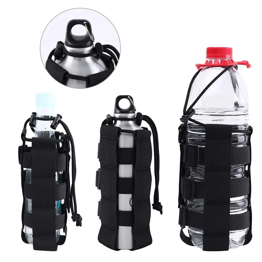 Тактическая Сумка для бутылки с водой Molle дорожная сумка чайника Портативная