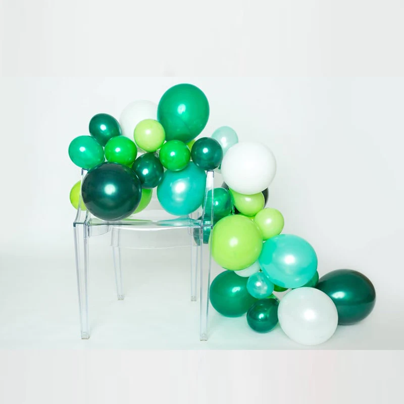 30 шт. DIY воздушный шар гирлянда арочный комплект зеленый белый розовый Золотой