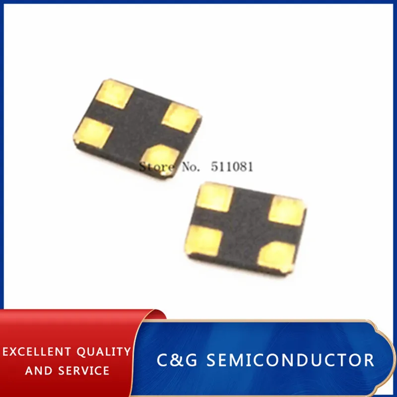 50PCS 3.2x2.5 3225 4 feet 8MHz 8.000MHz passive SMD quartz crystal oscillator | Электронные компоненты и
