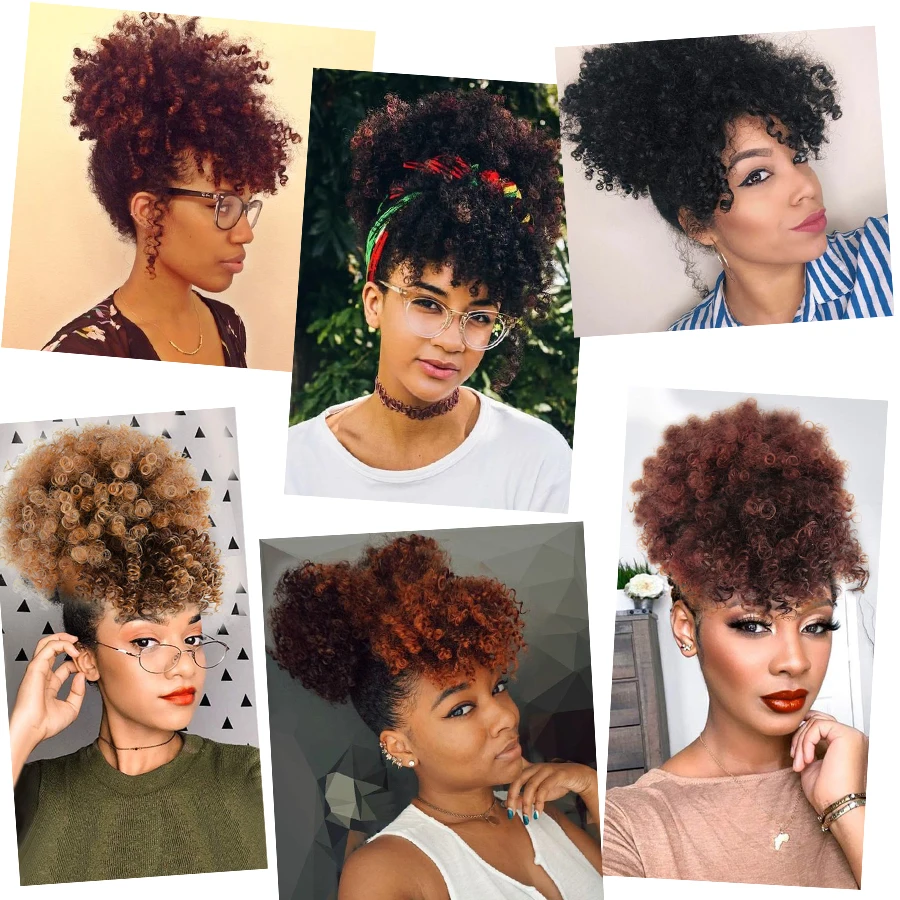 

Leeons Fashion Kinky Curly Hair Bangs 10Inch Front Curly Fake Fringe Bangs 11Color Synthetic Hair Extensions Clip On Hairpieces
