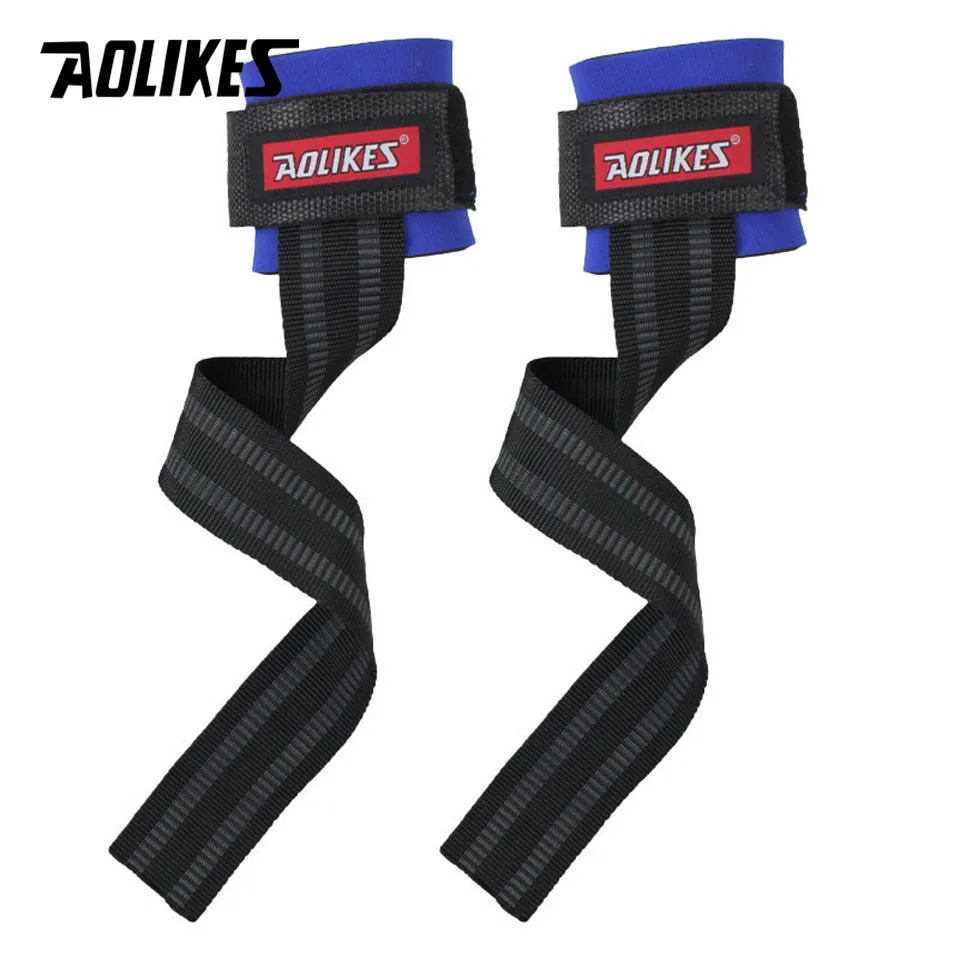 AOLIKES, 2 шт./лот, спортивный браслет для спортзала, фитнес, гантели, тренировочный, поддержка запястья, ремни, обертывания, с ручными силовыми полосами, горизонтальный стержень