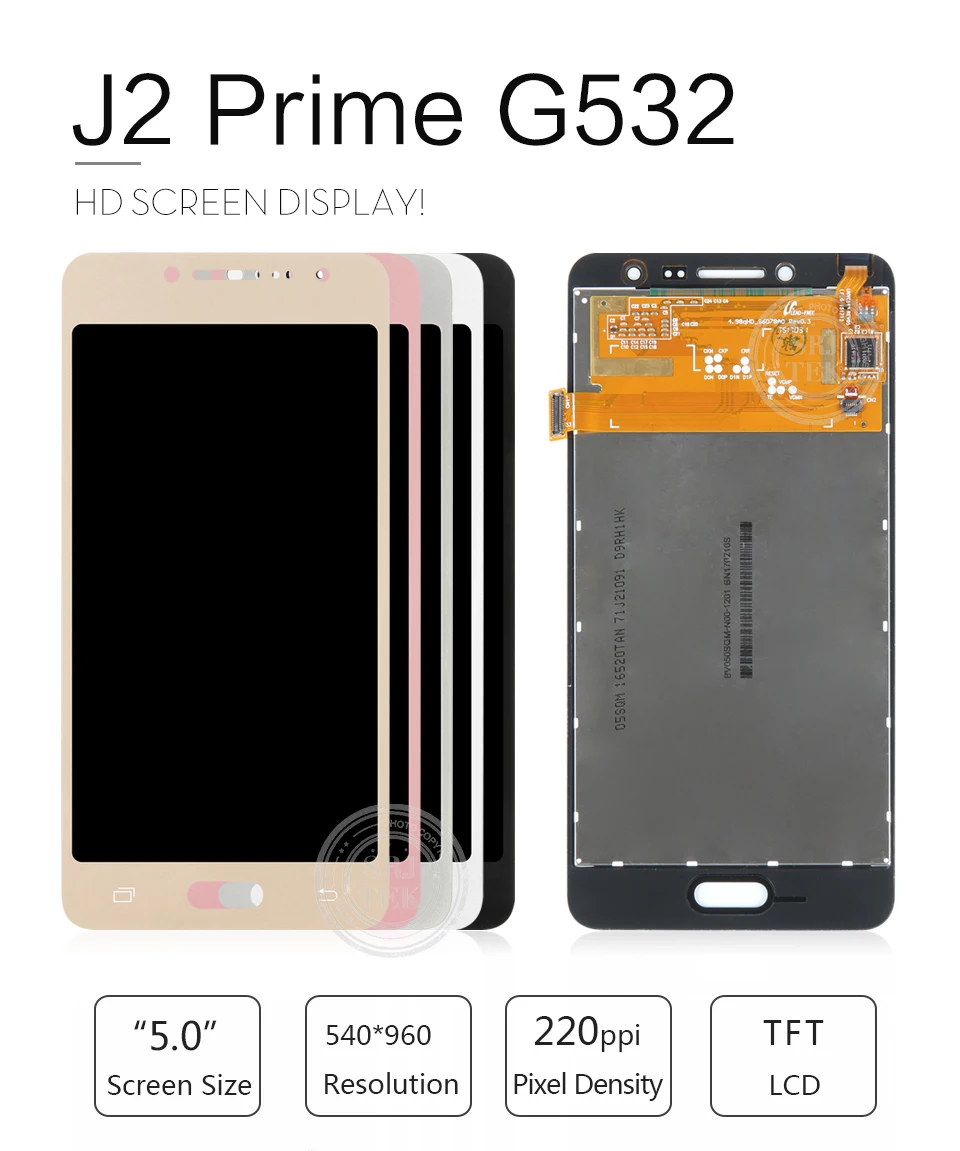 Для samsung J2 Prime дисплей G532 SM-G532F сенсорный экран дигитайзер сенсор стекло в сборе для samsung J2 Prime дисплей G532F ЖК-дисплей