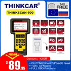Новое поступление оригинальный THINKCAR Thinkscan 600 ABSSRS OBD2 сканер TS600 маслоTPMSEPB Сброс OBD2 считыватель кодов