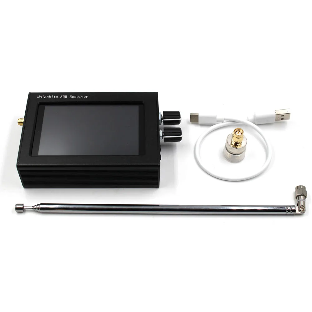 

50kHz~2GHz SDR Malachite Receiver 3.5 Inch IPS Touching Screen Software Radio SDR Receiver DSP Noise Reduction With Backlight