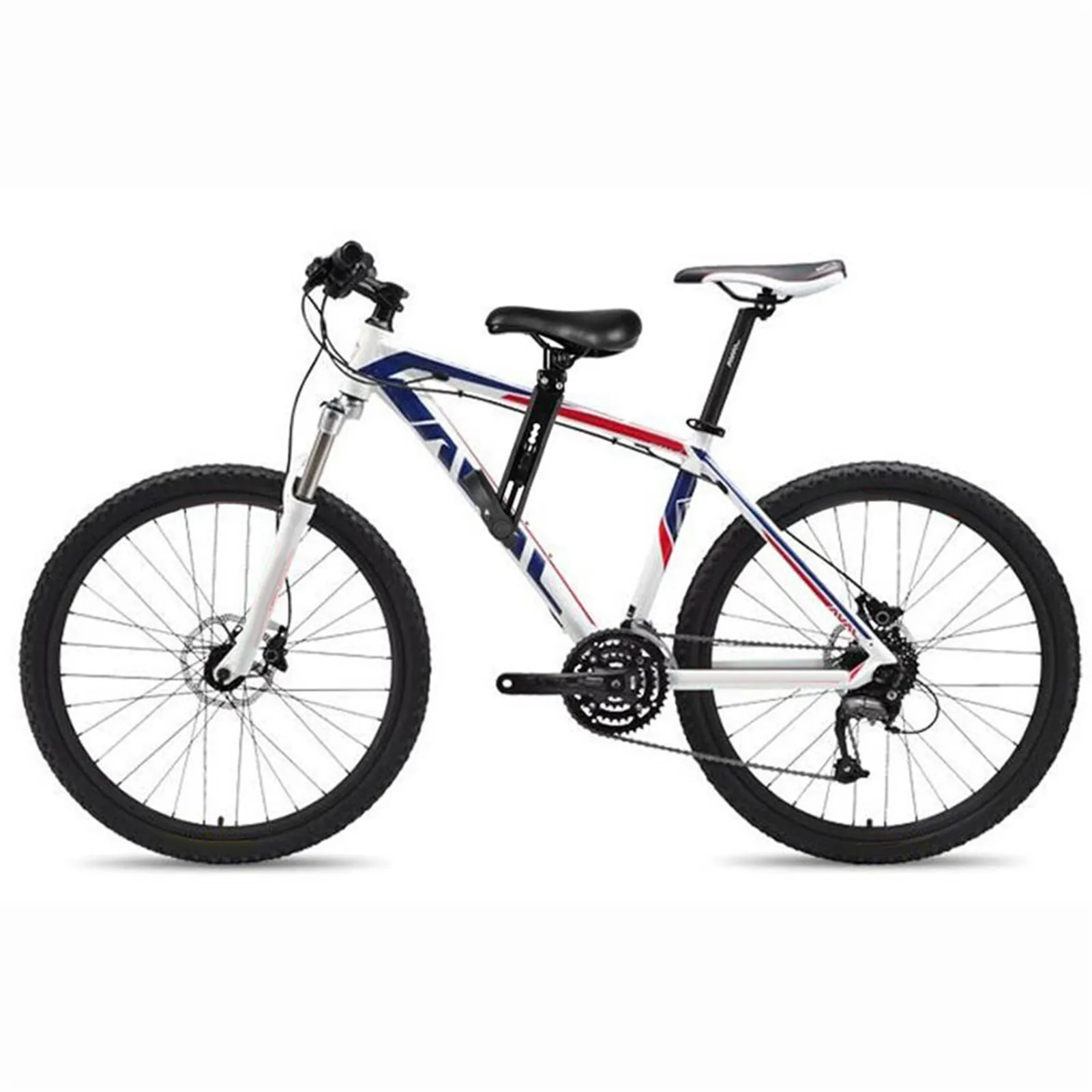 

Bike Kids Seat Mountain Bike Child Front Seat Portable Bike Front Mounted Safety Seat with Back Rest and Foot Pedals for Child