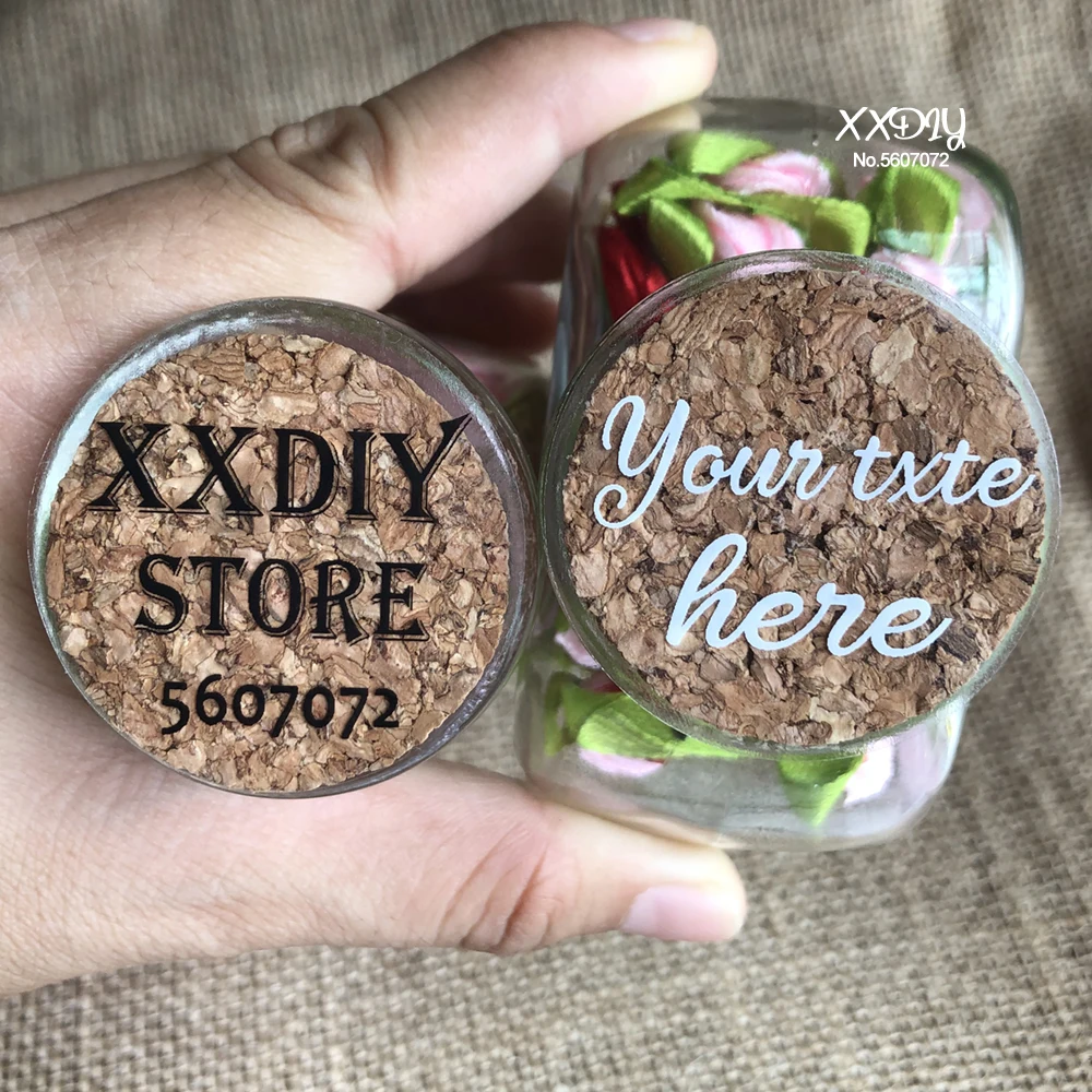 XXDIY 100 шт прозрачные наклейки на заказ для персонализации прозрачная этикетка дня