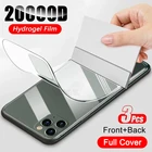 Гидрогелевая пленка для iPhone 12, 11 Pro, XS Max, SE 2020, 7, 8, 6, 6s Plus, X, XR, 3 шт.