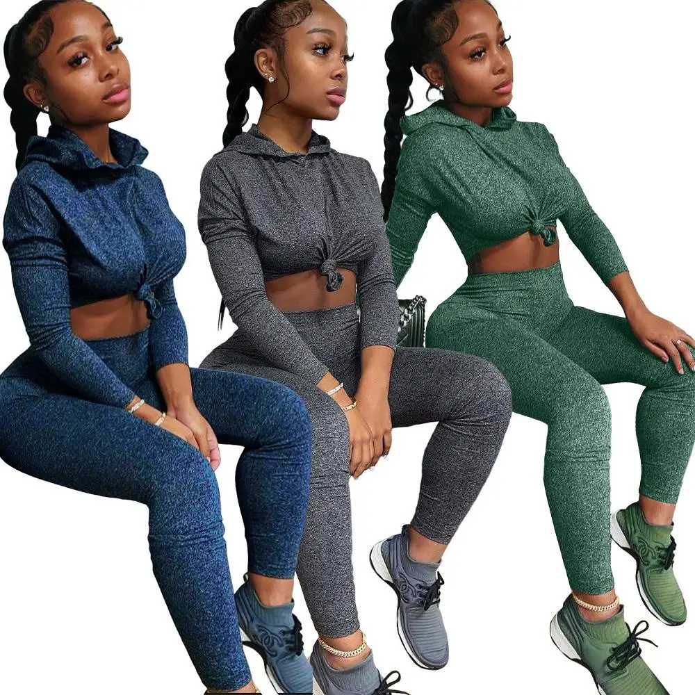 

2021 New Autumn Women's Clothing Autumn and Winter Urban Casual Pure Color Fashion Two-Piece Simple Suit