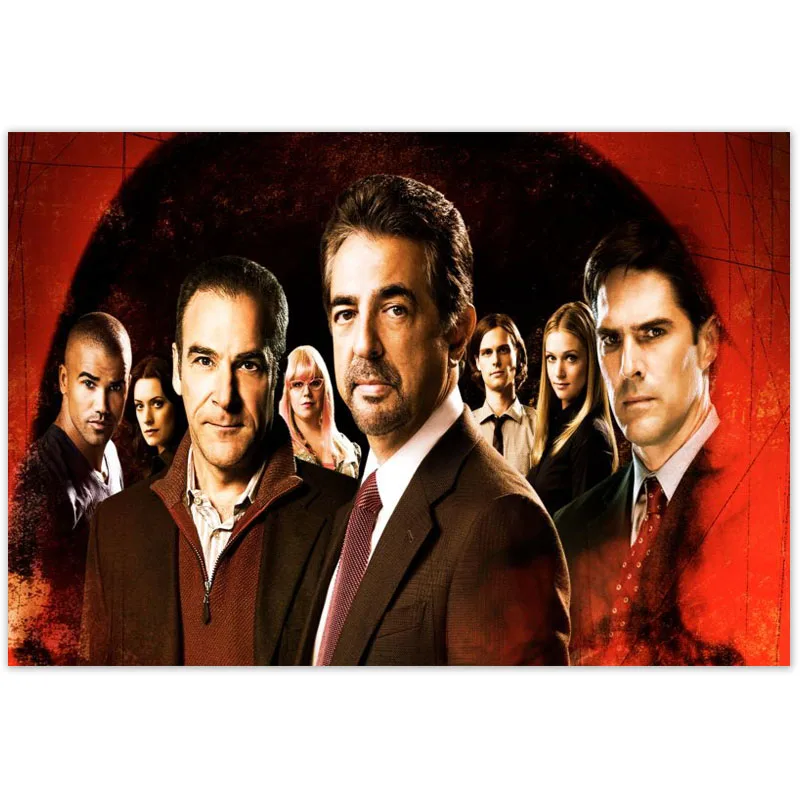 Постеры на заказ для ТВ-сериалов искусство Шелковый Холст Постер украшения бара