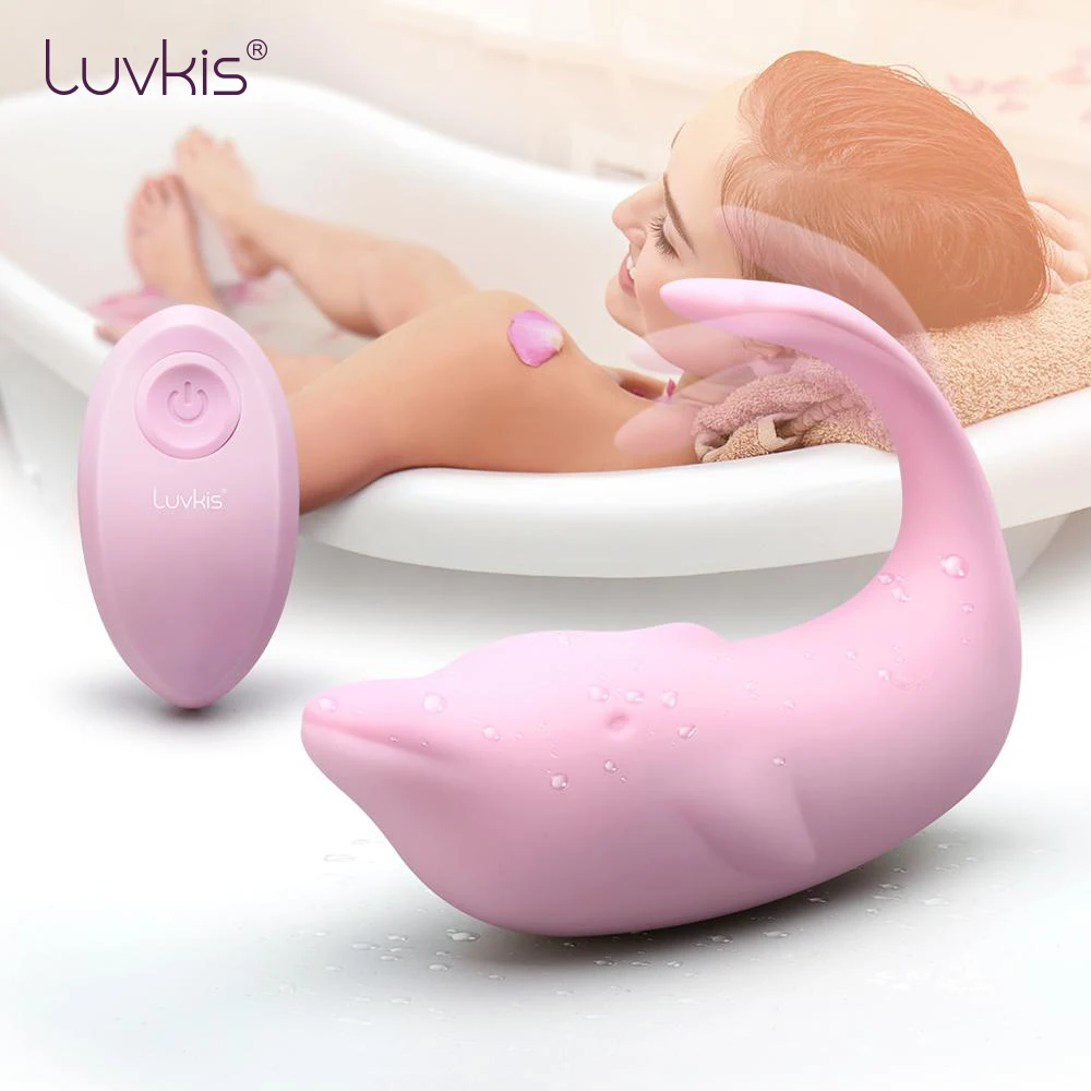 Luvkis 10 скоростей дистанционного управления G Spot Bodysafe силиконовые вагинальный
