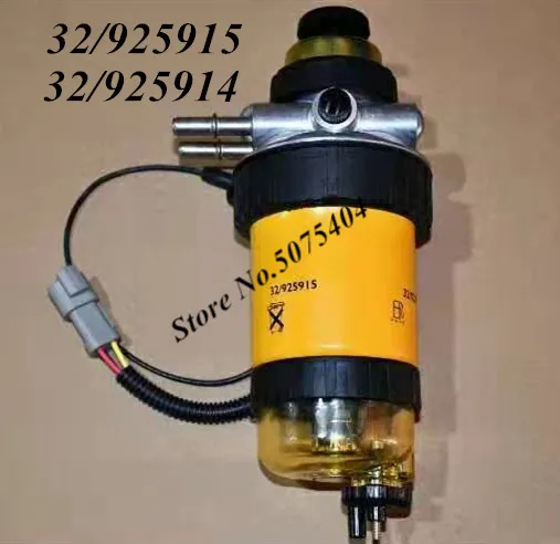 

Original Fuel Filter Assembly 32/925914 32/925915 Diesel Engine Fuel Water Separator For JCB