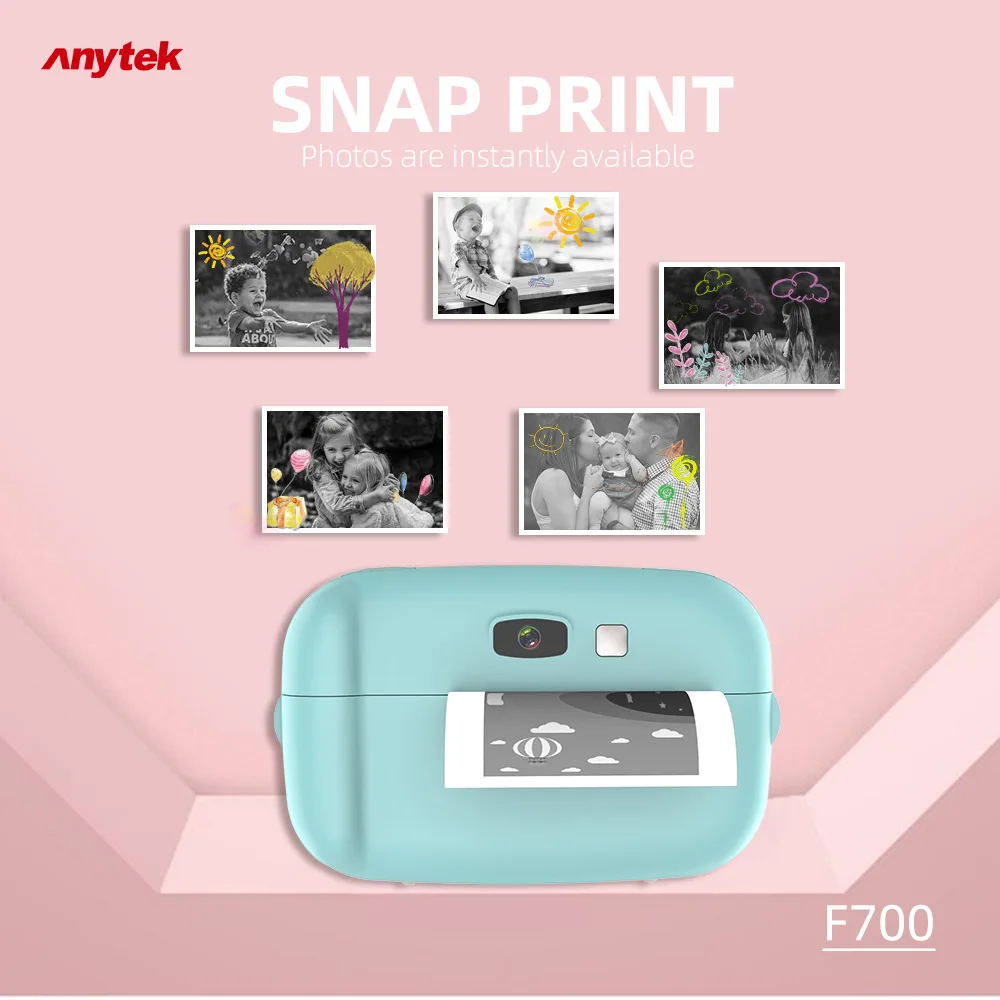 F700 для фотоаппарата Polaroid Instant 1080p детская камера мини-игрушки для цифровой зеркальной камеры Polaroid в подарок