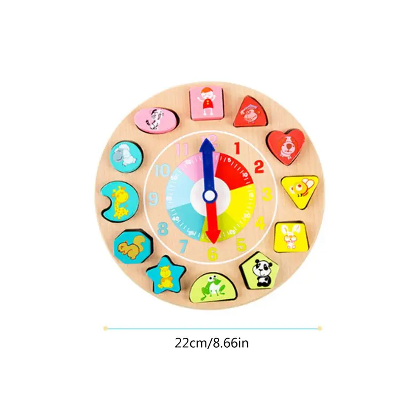 Детская интеллектуальная сила деревянные цифровые игрушки в виде животных из